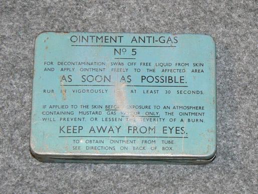 Tin for Anti-Gas Ointment No5 #1