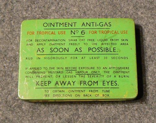 Tin for Anti-Gas Ointment No6 Tropical #1