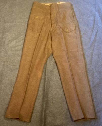 WW2 40 Pattern Battledress Trousers 