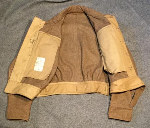 Early Battle Dress, Blouse, Serge, 1940, Large