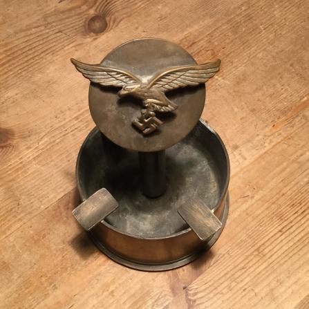 Afrika Korps Luftwaffe Trench Art Ash Tray