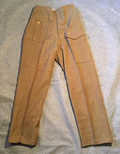 WW2 37/40 Pattern Battledress Trousers