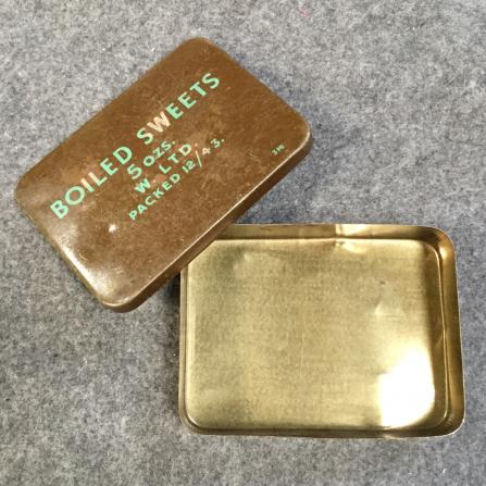 WW2 Ration Tin, Boiled Sweets