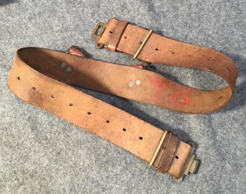 1939 Leather Equipment Waist Belt