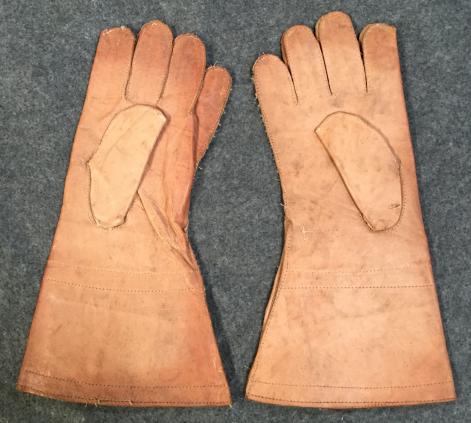 Motorcyclist/Drivers Leather Gauntlets #3