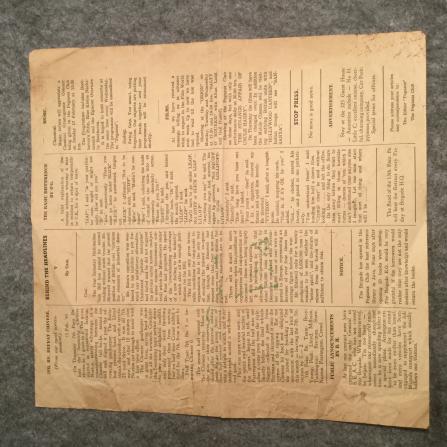 Scarce Pegasus Newspaper, 18/02/46, Issue 5