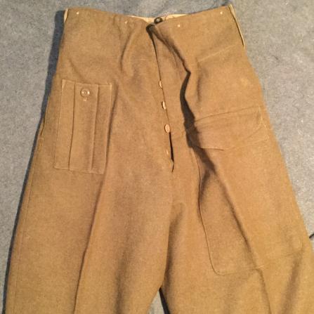 37/40 Pattern Battledress Trousers, 1941