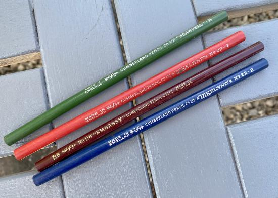 Cumberland Pencils x4