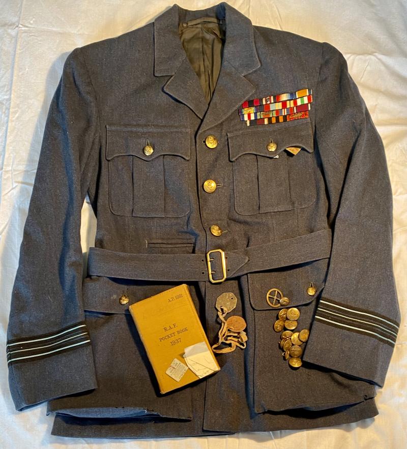 RAF Officer’s Tunic, with Gallantry Awards