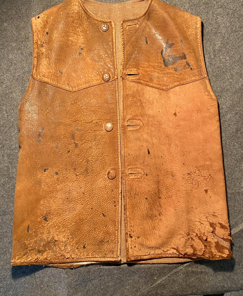 WW1 Pattern Leather Jerkin