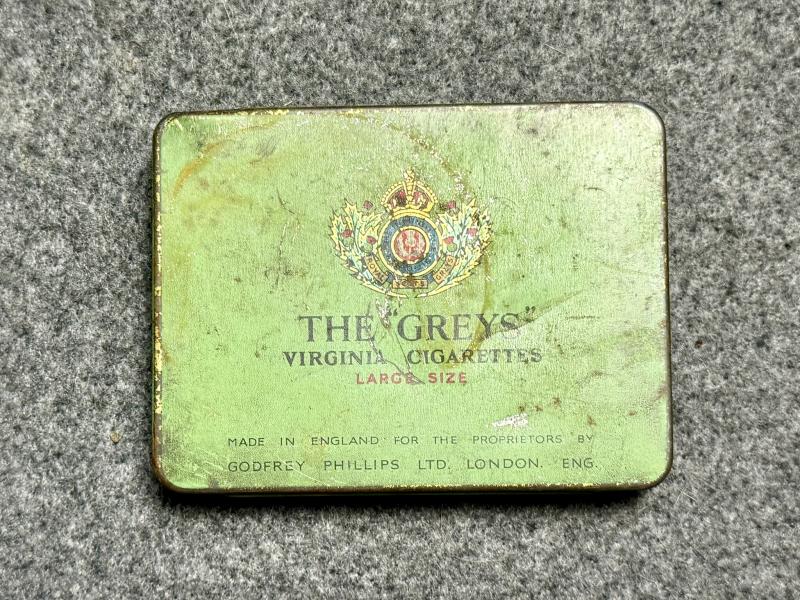 NAAFI Cigarette Tin, The Greys