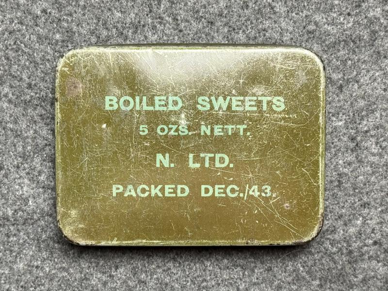 WW2 Boiled Sweets Tin, 1943