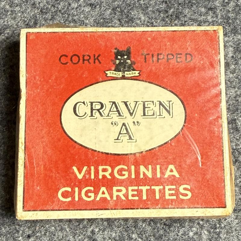 NAAFI Cigarette Packet, 20 Craven A, Sealed