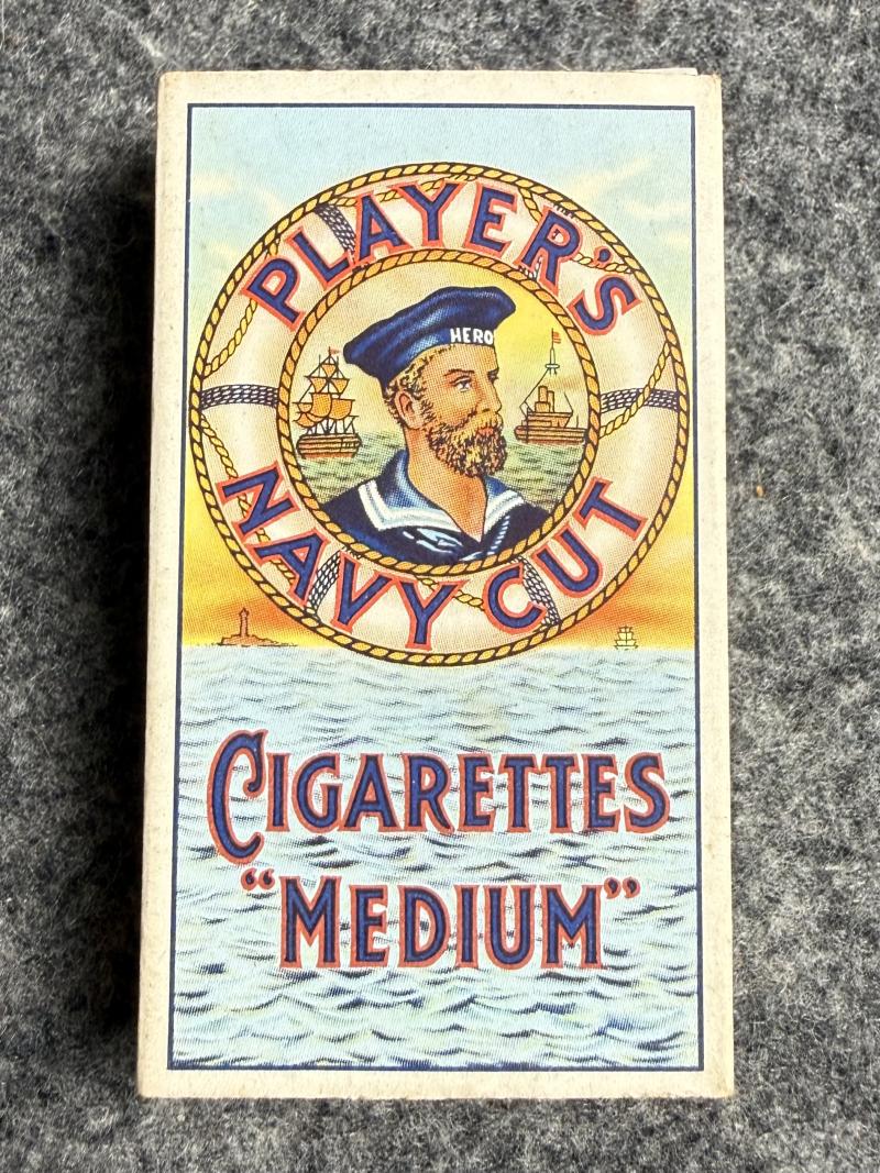 NAAFI Cigarette Packet, 10 Players Navy Cut, Sealed